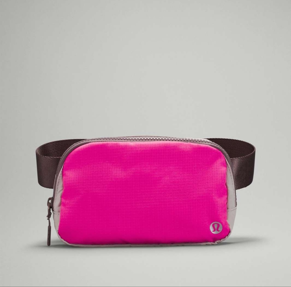 Pink lululemon everywhere belt bag